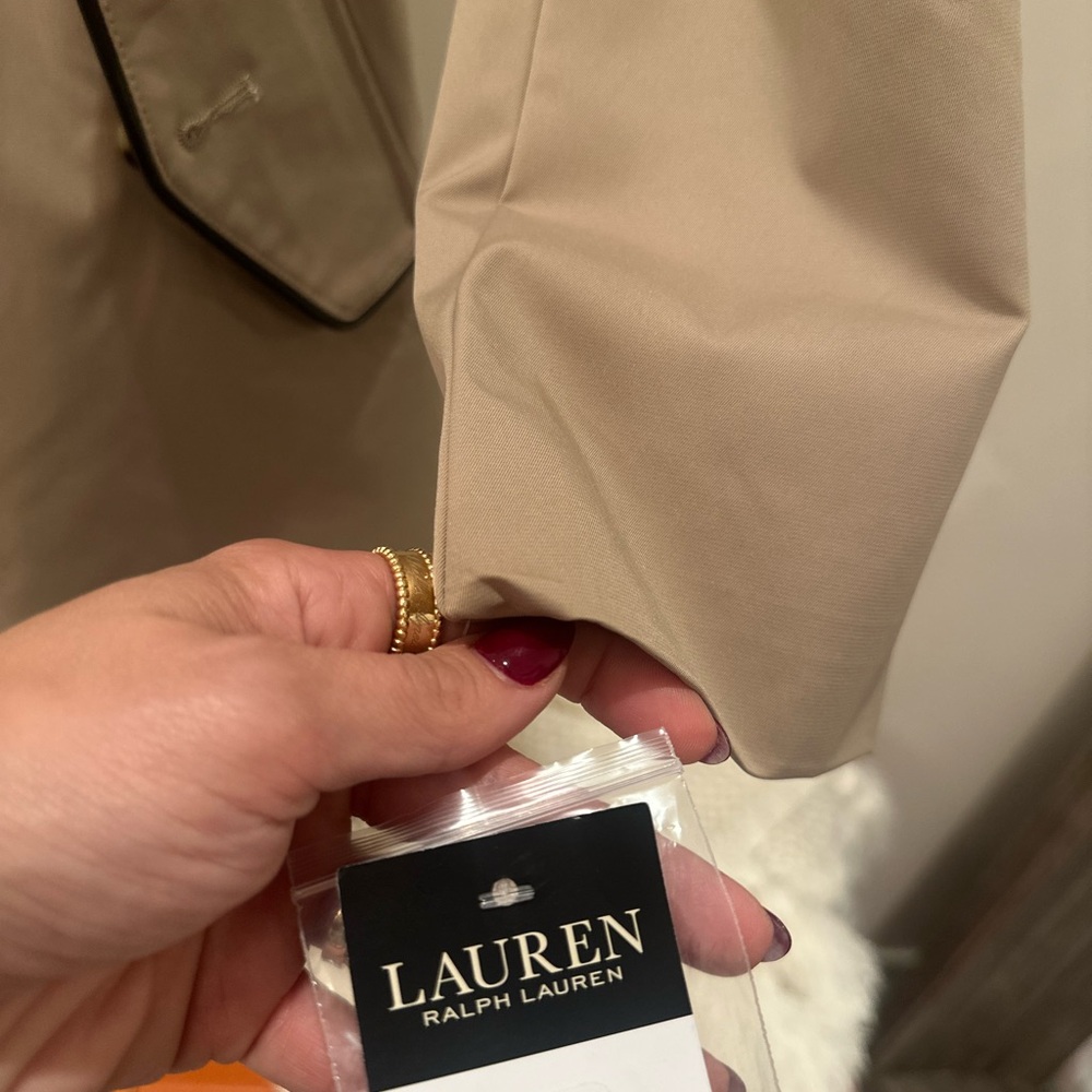 Ralph Lauren Tan Trench Coat - Picture 5 of 9